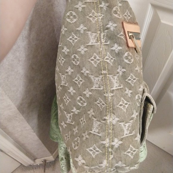 Rare Louis Vuitton Denim Baggy GM Crossbody - Picture 6 of 16